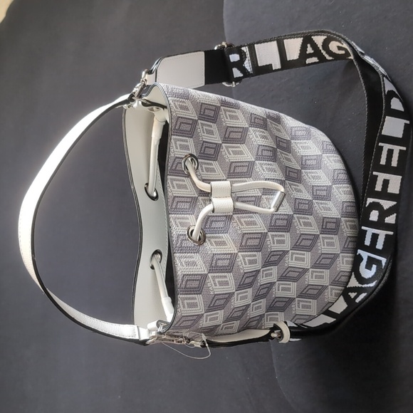 Karl Lagerfeld Handbags - Karl Lagerfeld Paris Adele Crossbody Bucket